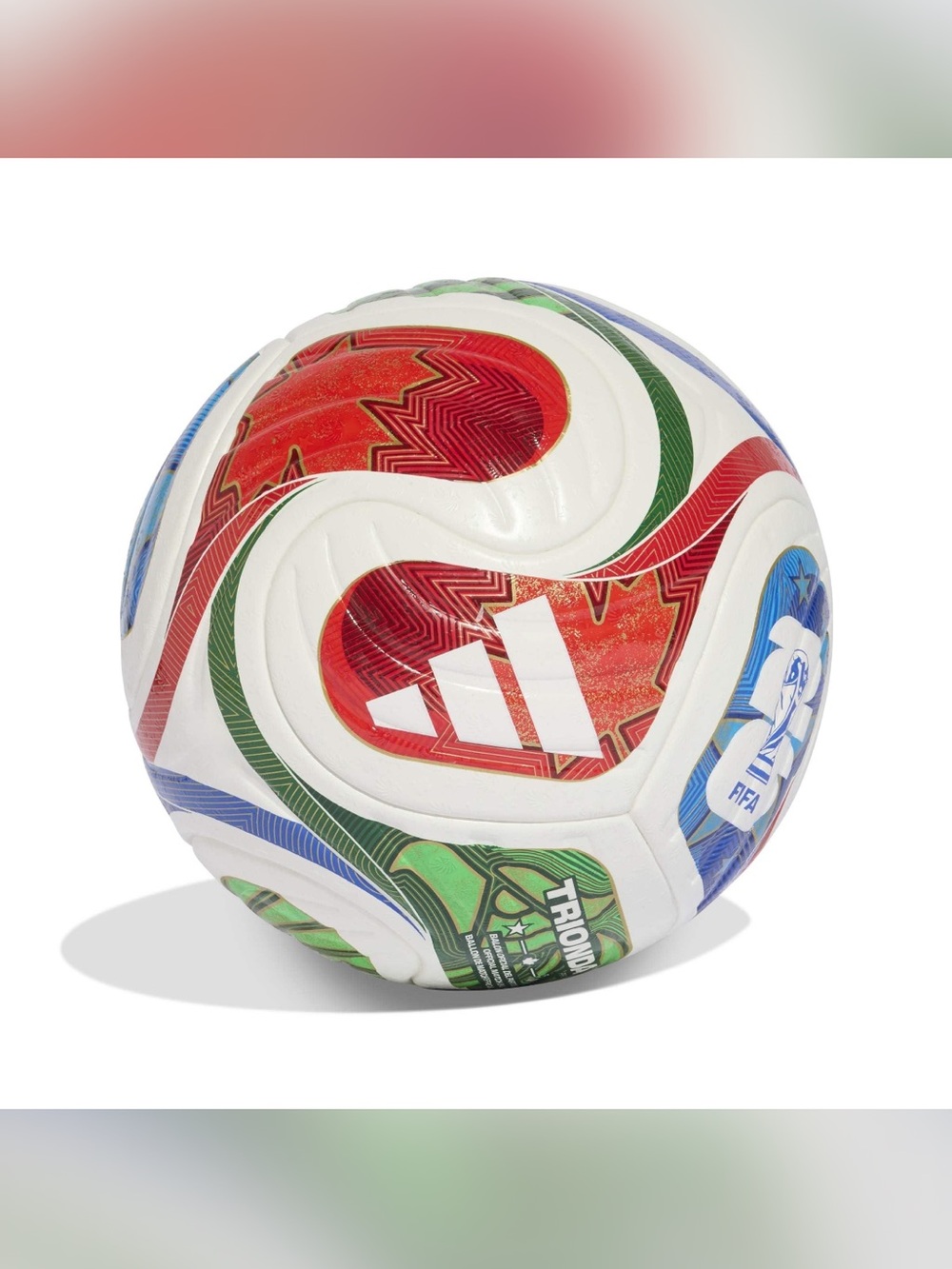 Adidas FIFA World Cup 2026 Trionda Training Soccer Ball – Size 5